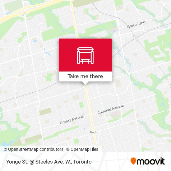 Yonge St. @ Steeles Ave. W. plan