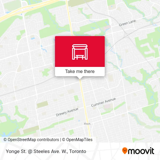 Yonge St. @ Steeles Ave. W. plan
