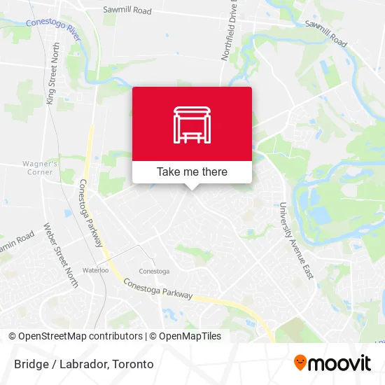 Bridge / Labrador map