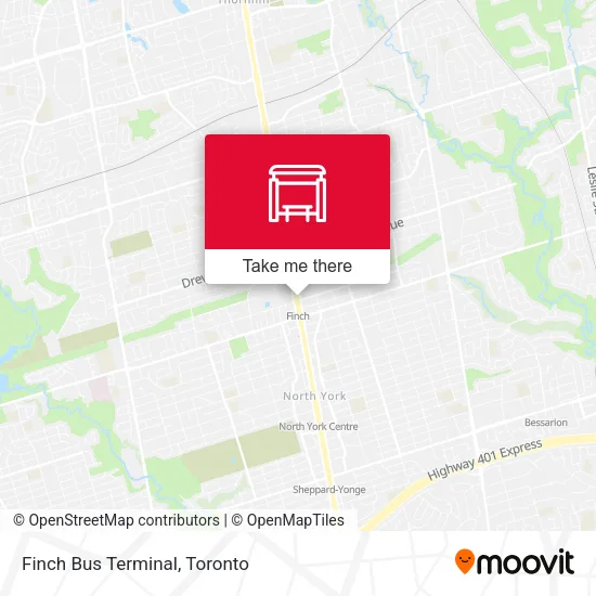 Finch Bus Terminal plan