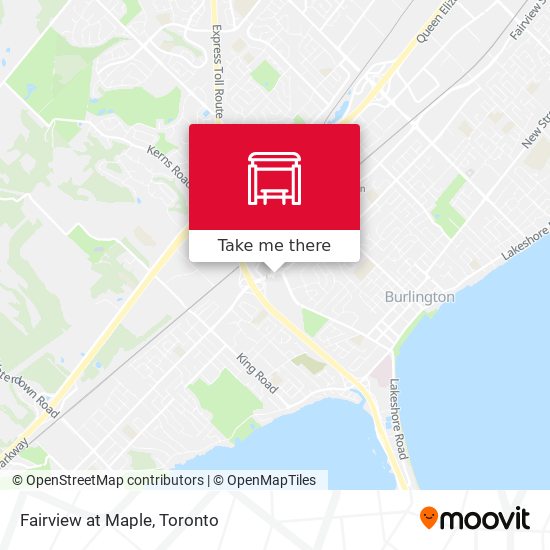 Fairview at Maple map