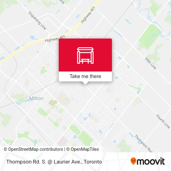 Thompson Rd. S. @ Laurier Ave. plan