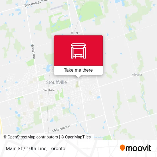 Main St / 10th Line map
