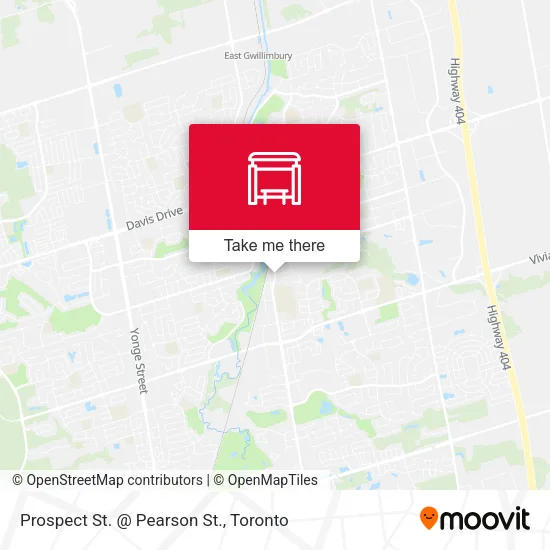 Prospect St. @ Pearson St. map