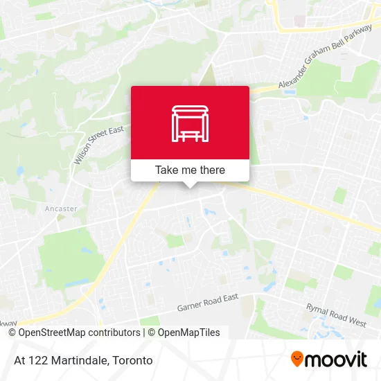 At 122 Martindale map