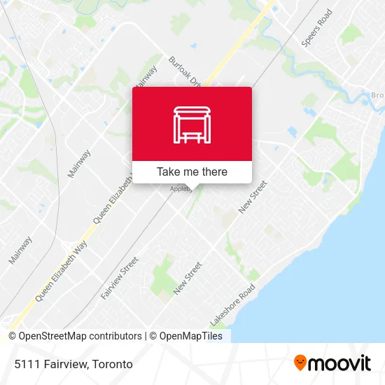 5111 Fairview map