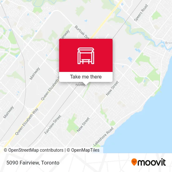 5090 Fairview map