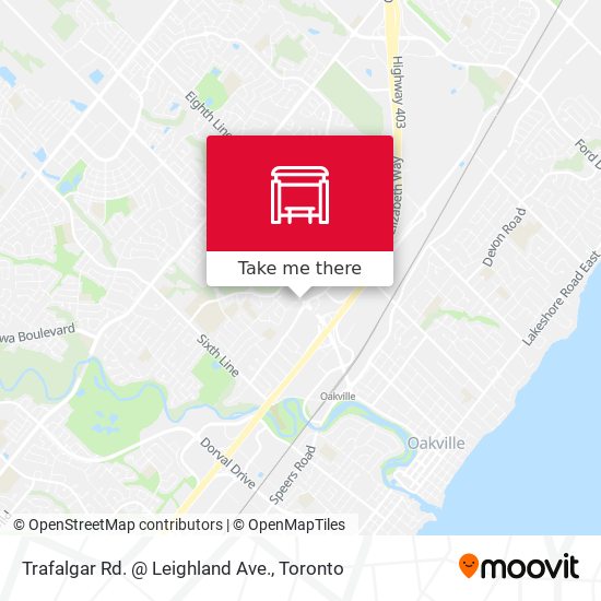 Trafalgar Rd. @ Leighland Ave. map