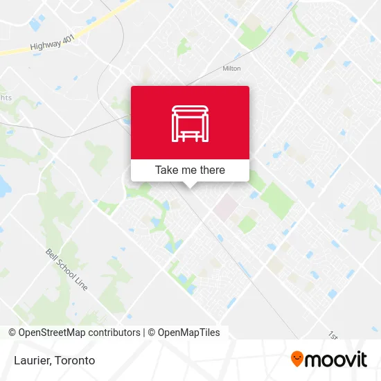 Laurier map