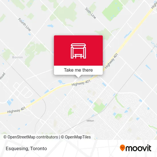 Esquesing map