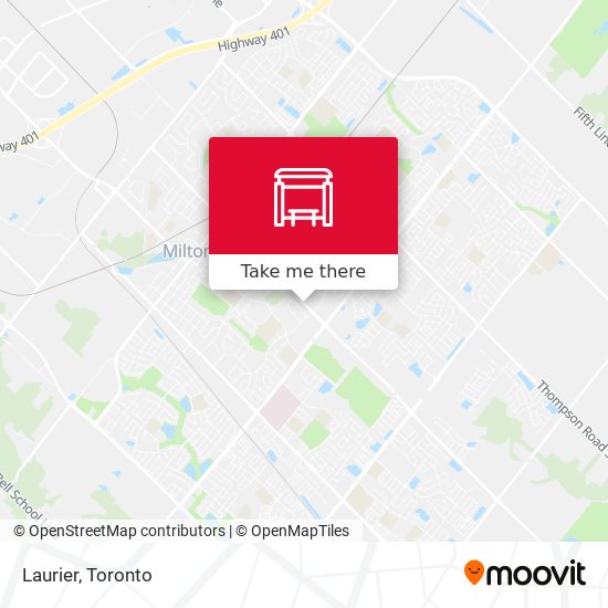 Laurier map