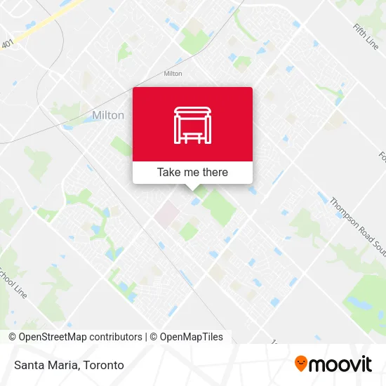 Santa Maria map