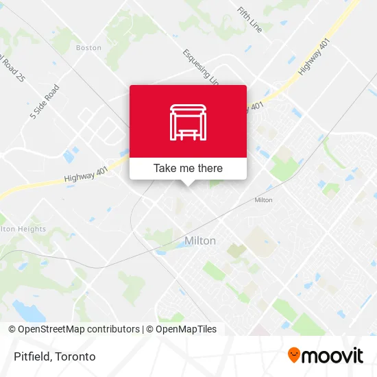 Pitfield map