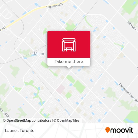 Laurier map