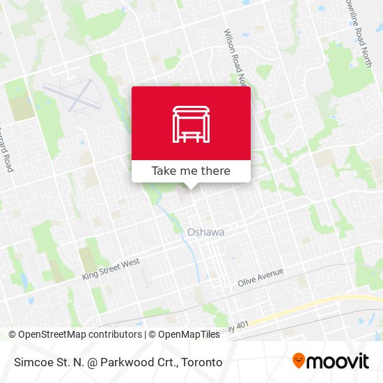 Simcoe St. N. @ Parkwood Crt. plan