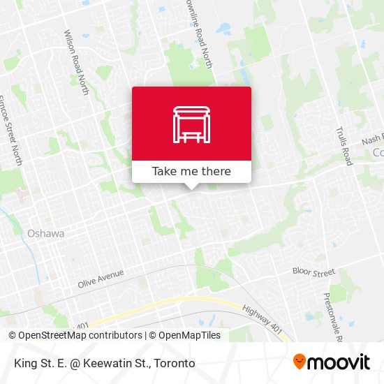 King St. E. @ Keewatin St. plan