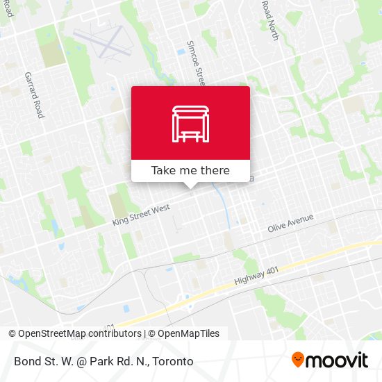 Bond St. W. @ Park Rd. N. map