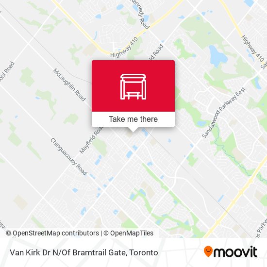 Van Kirk Dr N / Of Bramtrail Gate map