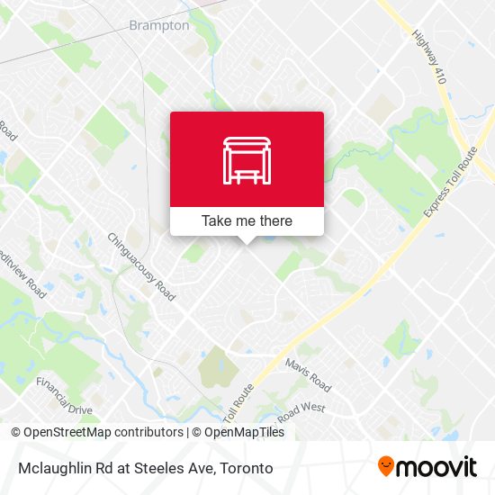 Mclaughlin Rd at Steeles Ave map