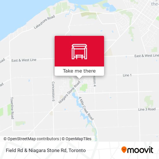 Field Rd & Niagara Stone Rd map