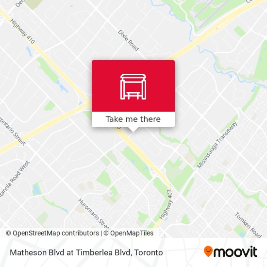Matheson Blvd at Timberlea Blvd plan