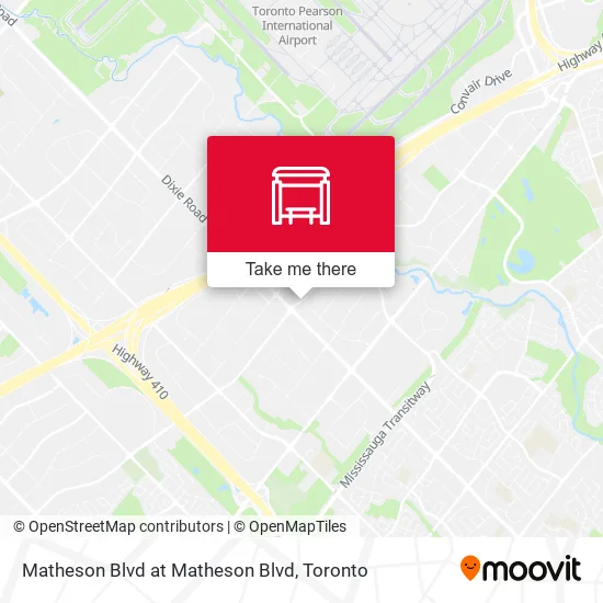 Matheson Blvd at Matheson Blvd map