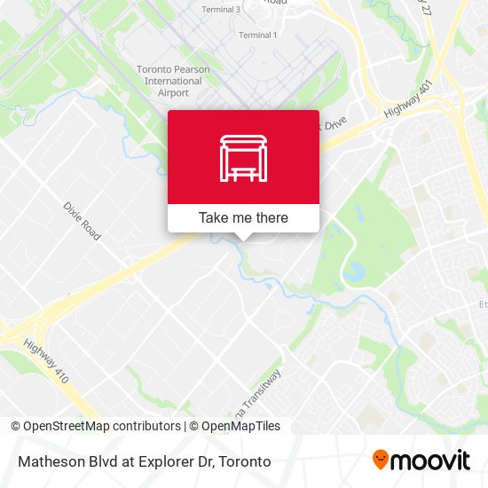 Matheson Blvd at Explorer Dr map