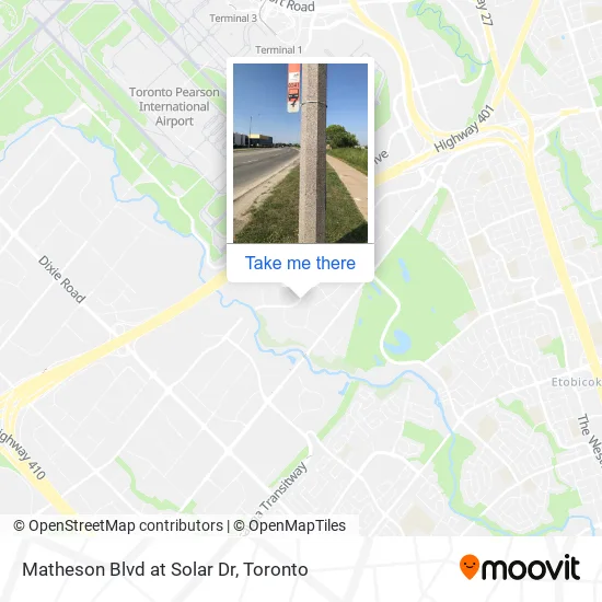 Matheson Blvd at Solar Dr map