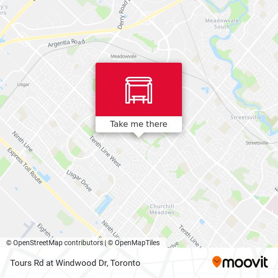 Tours Rd at Windwood Dr plan