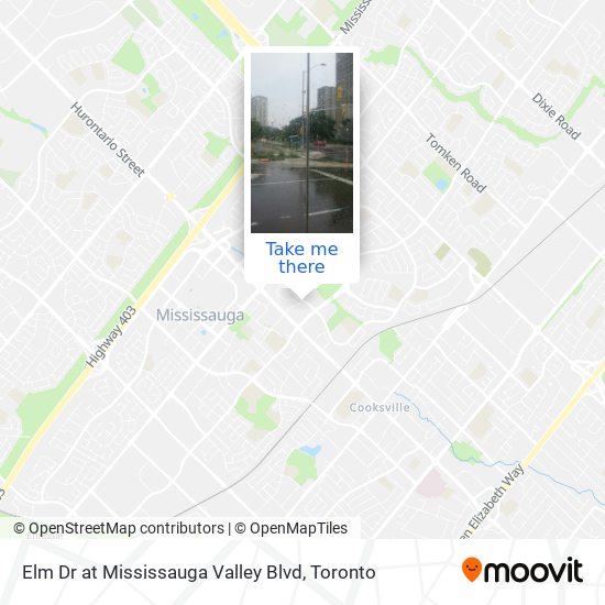 Elm Dr at Mississauga Valley Blvd plan