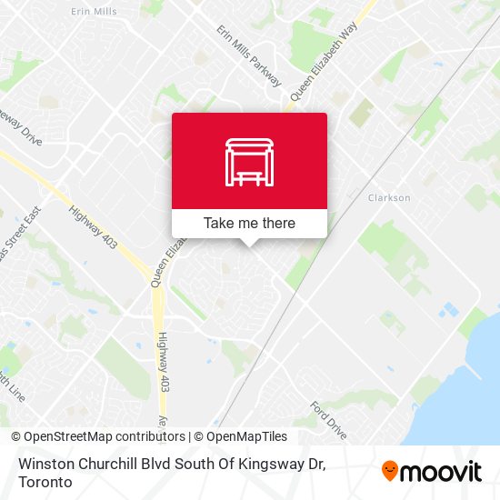 Winston Churchill Blvd South Of Kingsway Dr map