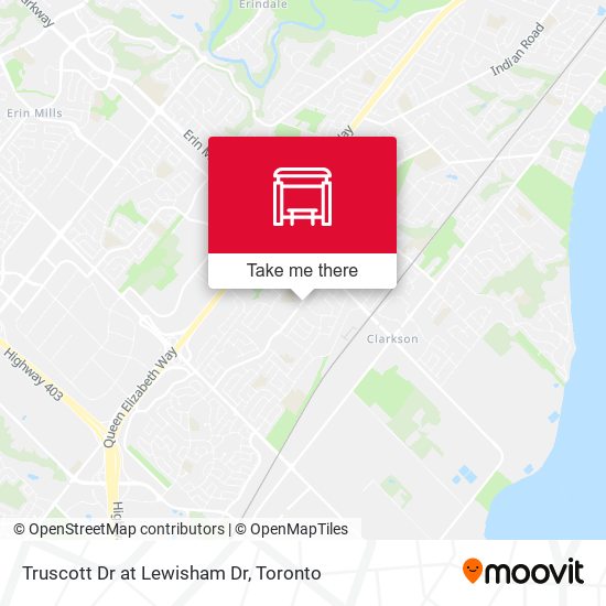 Truscott Dr at Lewisham Dr map