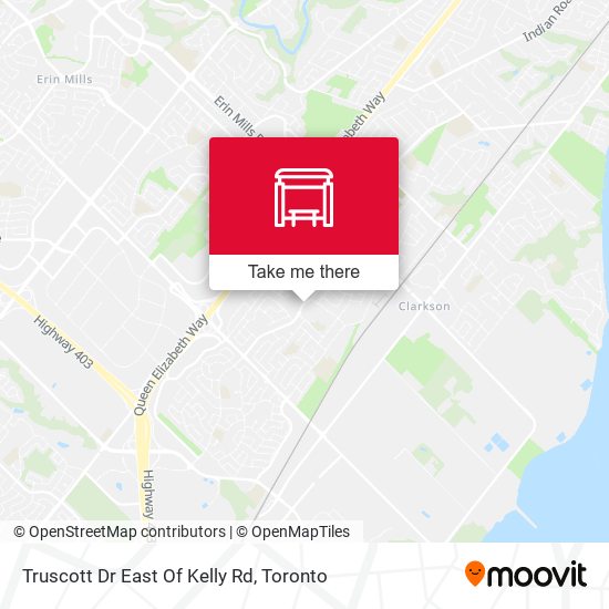 Truscott Dr East Of Kelly Rd map