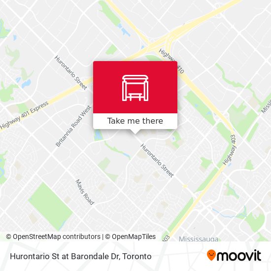 Hurontario St at Barondale Dr plan