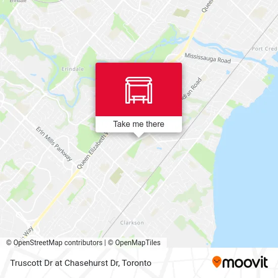Truscott Dr at Chasehurst Dr map
