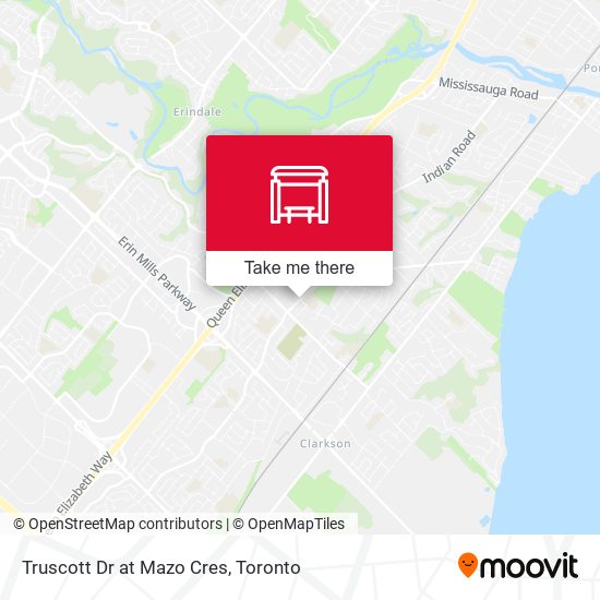 Truscott Dr at Mazo Cres plan