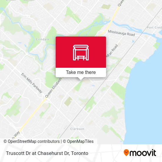 Truscott Dr at Chasehurst Dr map