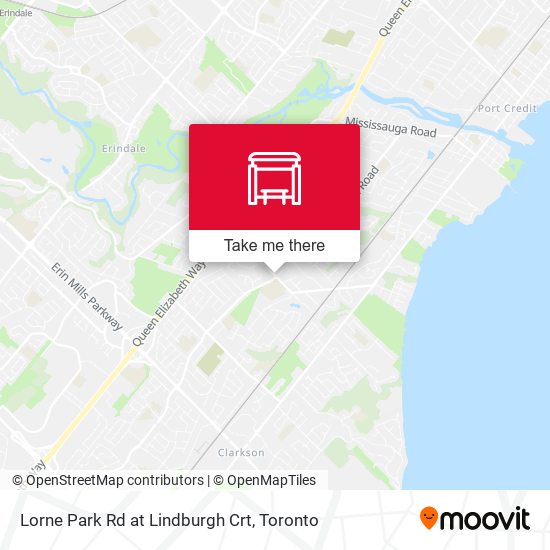 Lorne Park Rd at Lindburgh Crt map
