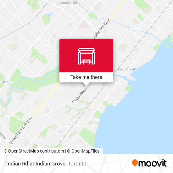 Indian Rd at Indian Grove map