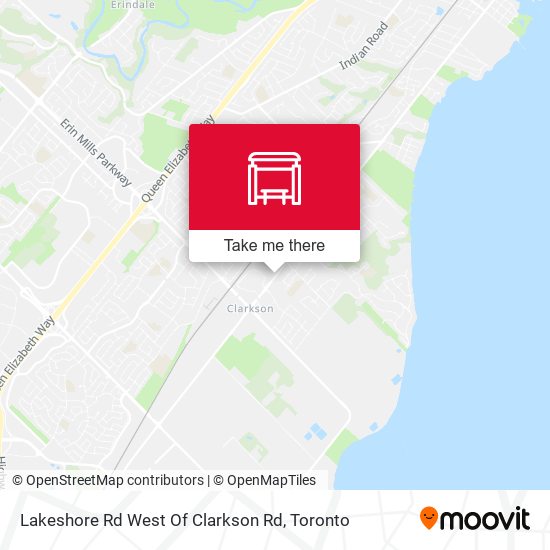 Lakeshore Rd West Of Clarkson Rd map