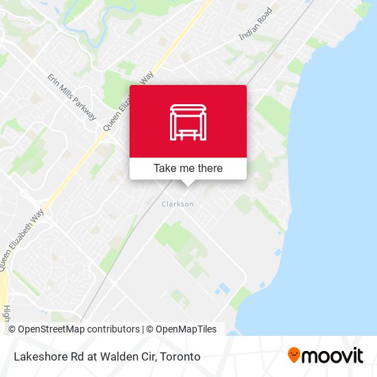 Lakeshore Rd at Walden Cir map