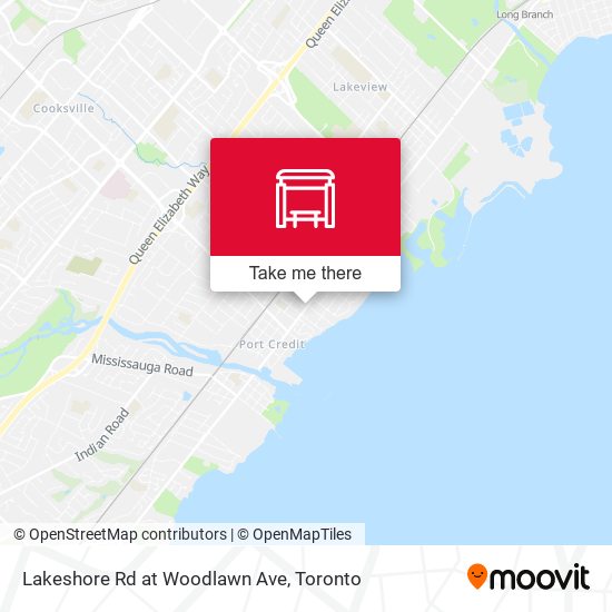 Lakeshore Rd at Woodlawn Ave plan