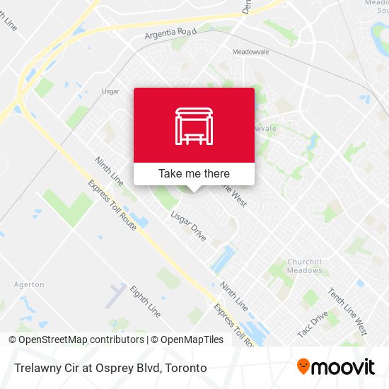 Trelawny Cir at Osprey Blvd map
