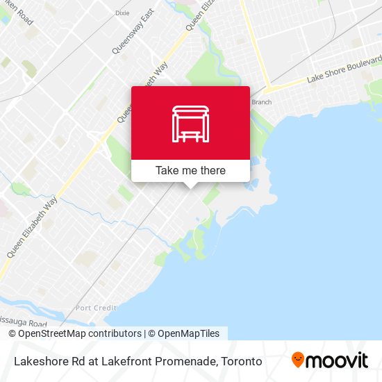 Lakeshore Rd at Lakefront Promenade plan