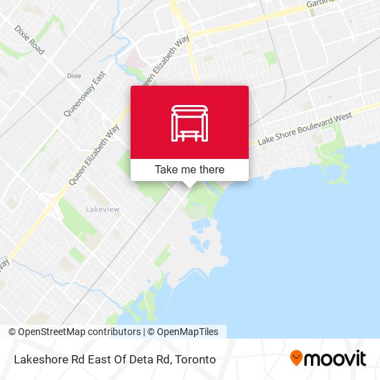 Lakeshore Rd East Of Deta Rd map