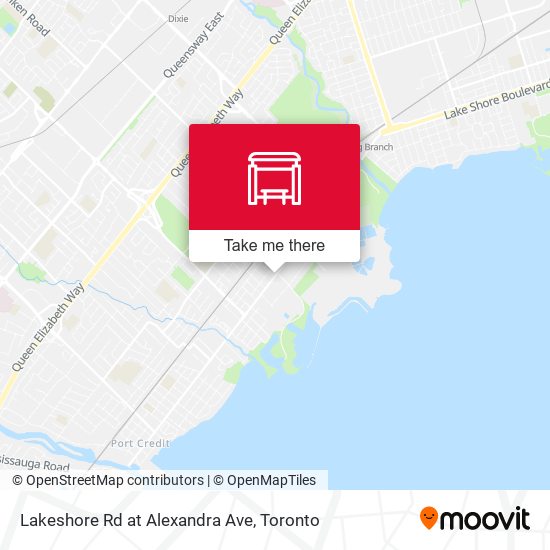 Lakeshore Rd at Alexandra Ave plan