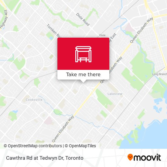 Cawthra Rd at Tedwyn Dr plan
