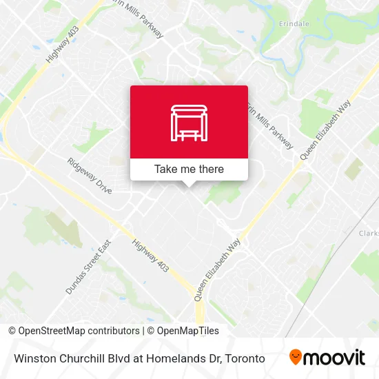 Winston Churchill Blvd at Homelands Dr plan