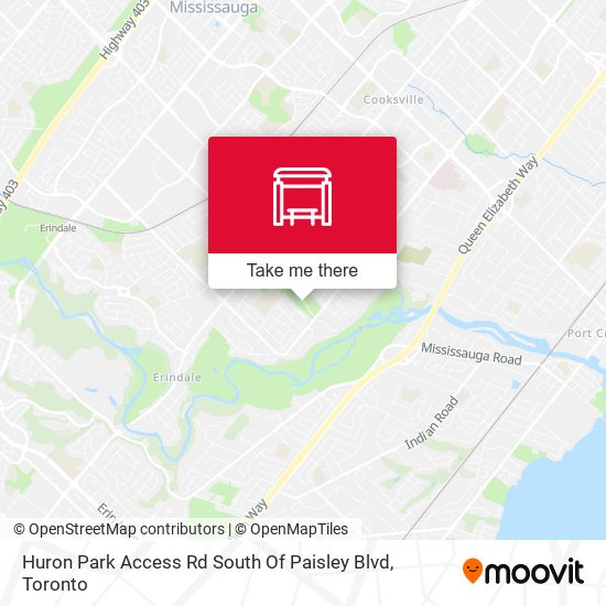 Huron Park Access Rd South Of Paisley Blvd map