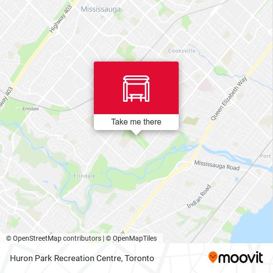 Huron Park Recreation Centre map
